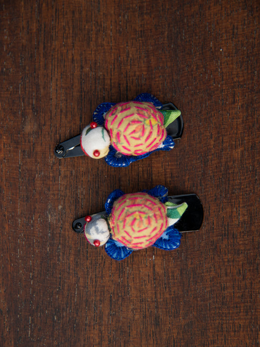 Turtle Hair Clip Set of 2 : Assorted