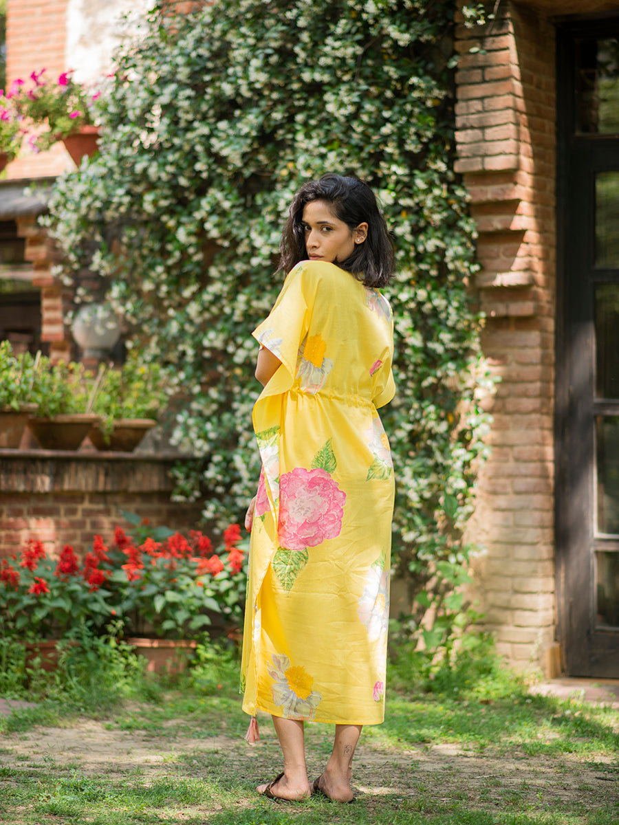 Classic Kaftan : Madrid Yellow