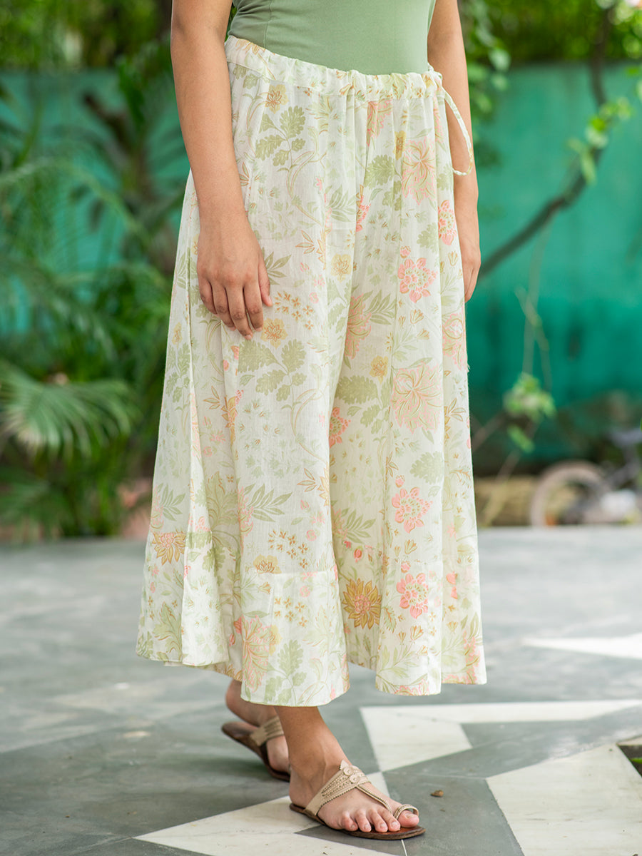 Sharara Pant : Cereus Cream