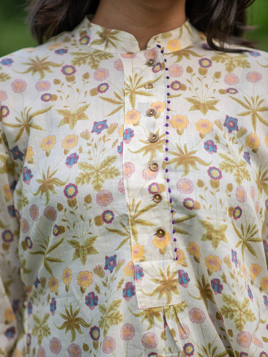 Banjara Top : Daisy Beige