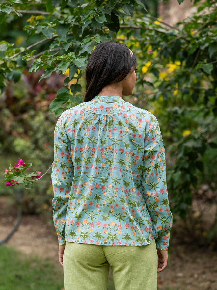 Banjara Top : Daisy Sky