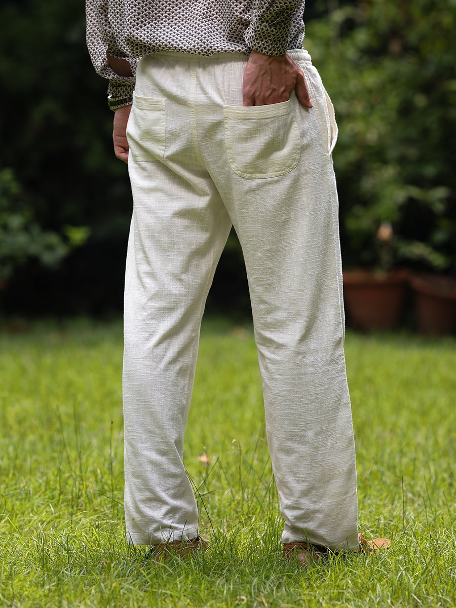 Men's House Pant : Natural