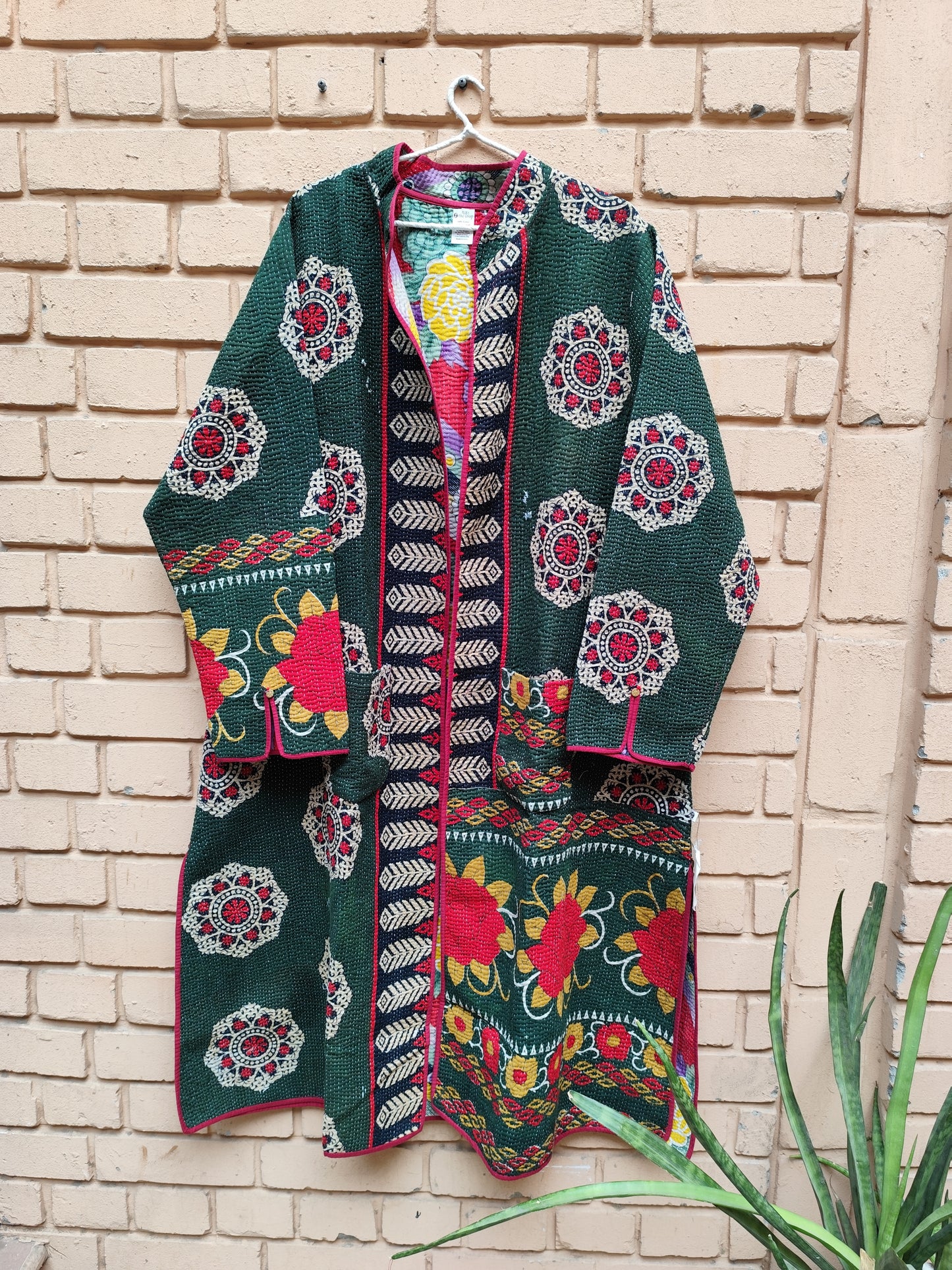 Vintage Gudri Long Jacket : Assorted