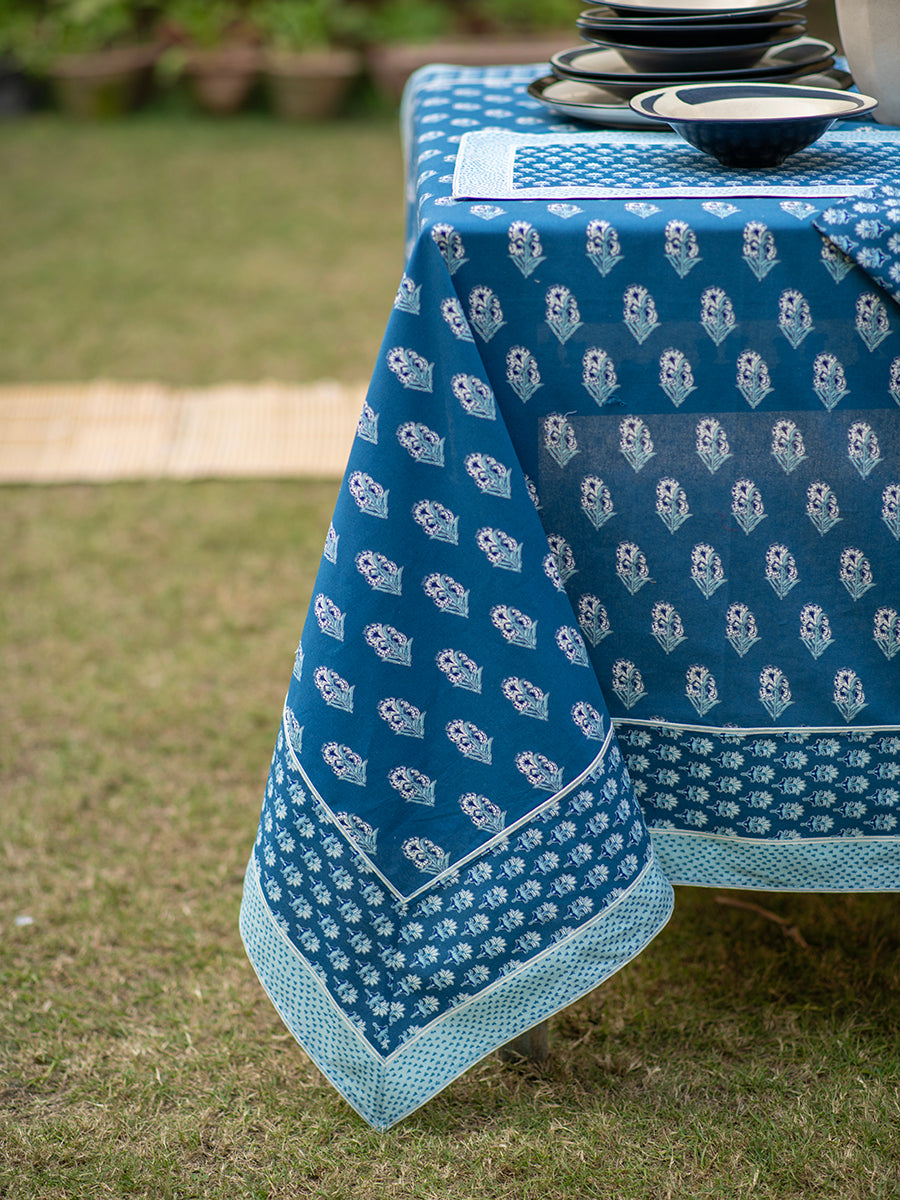 Table Cloth : Agni Sapphire