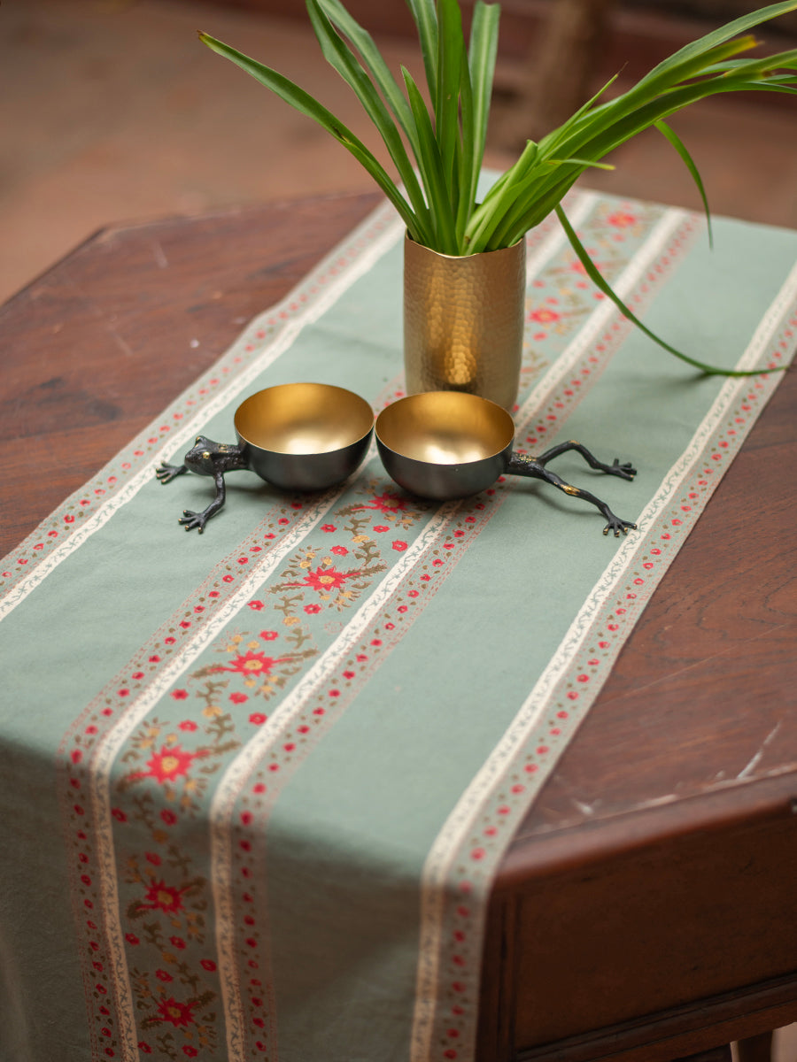 Table Runner : Anmol Teal