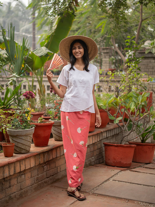 Sarong : Carnation Spiced Coral