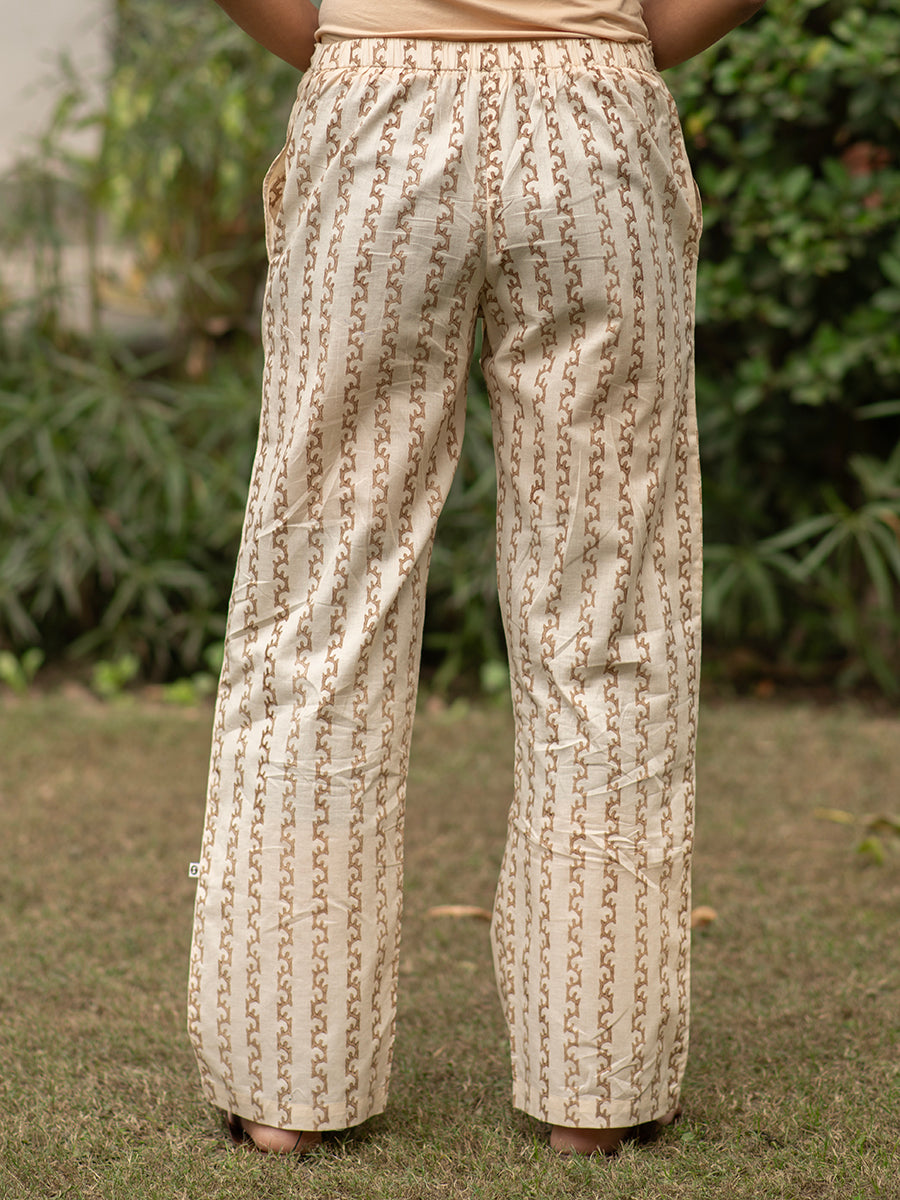 Lounge Pant : Coffee Block