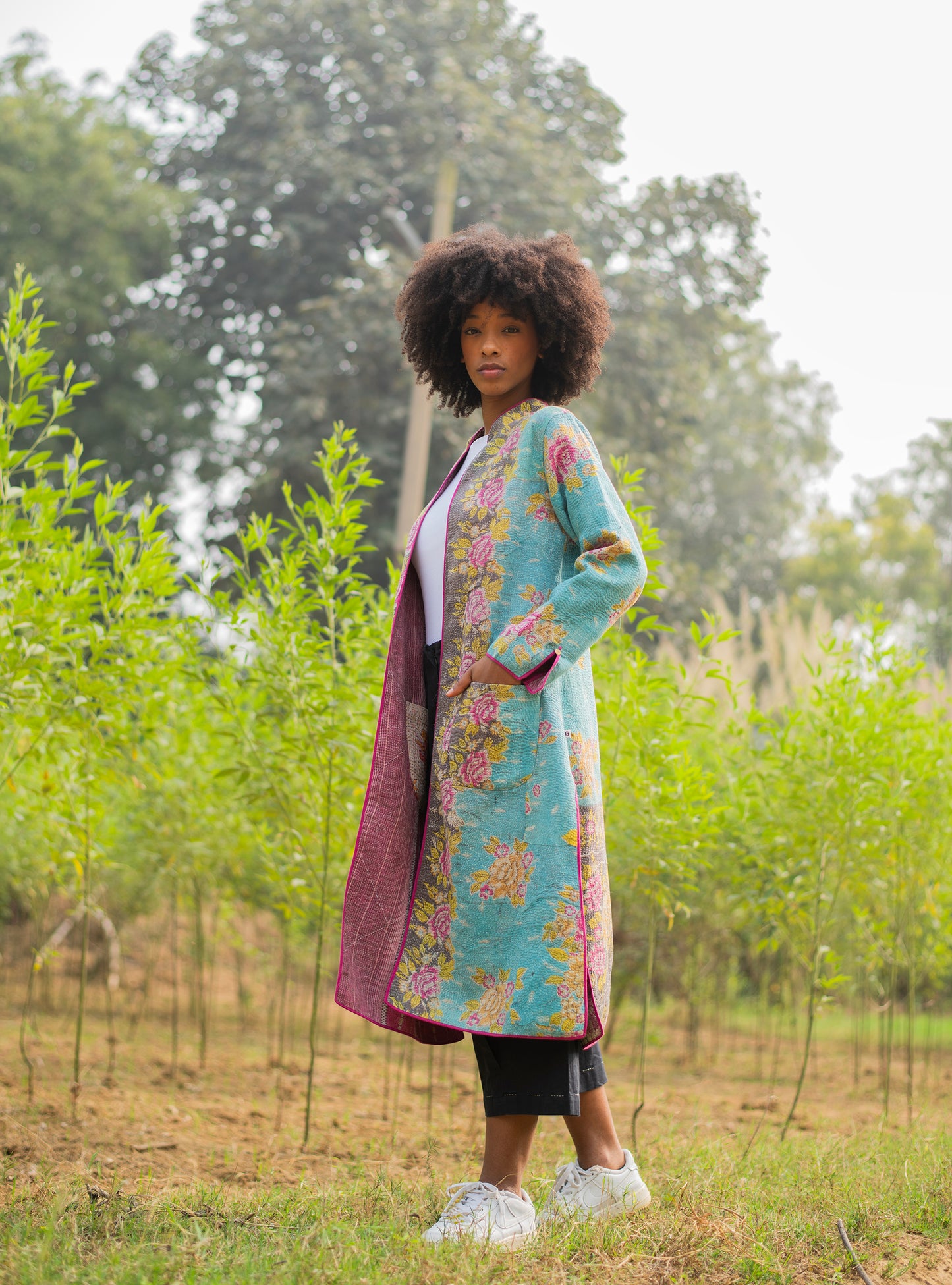 Vintage Gudri Long Jacket : Assorted