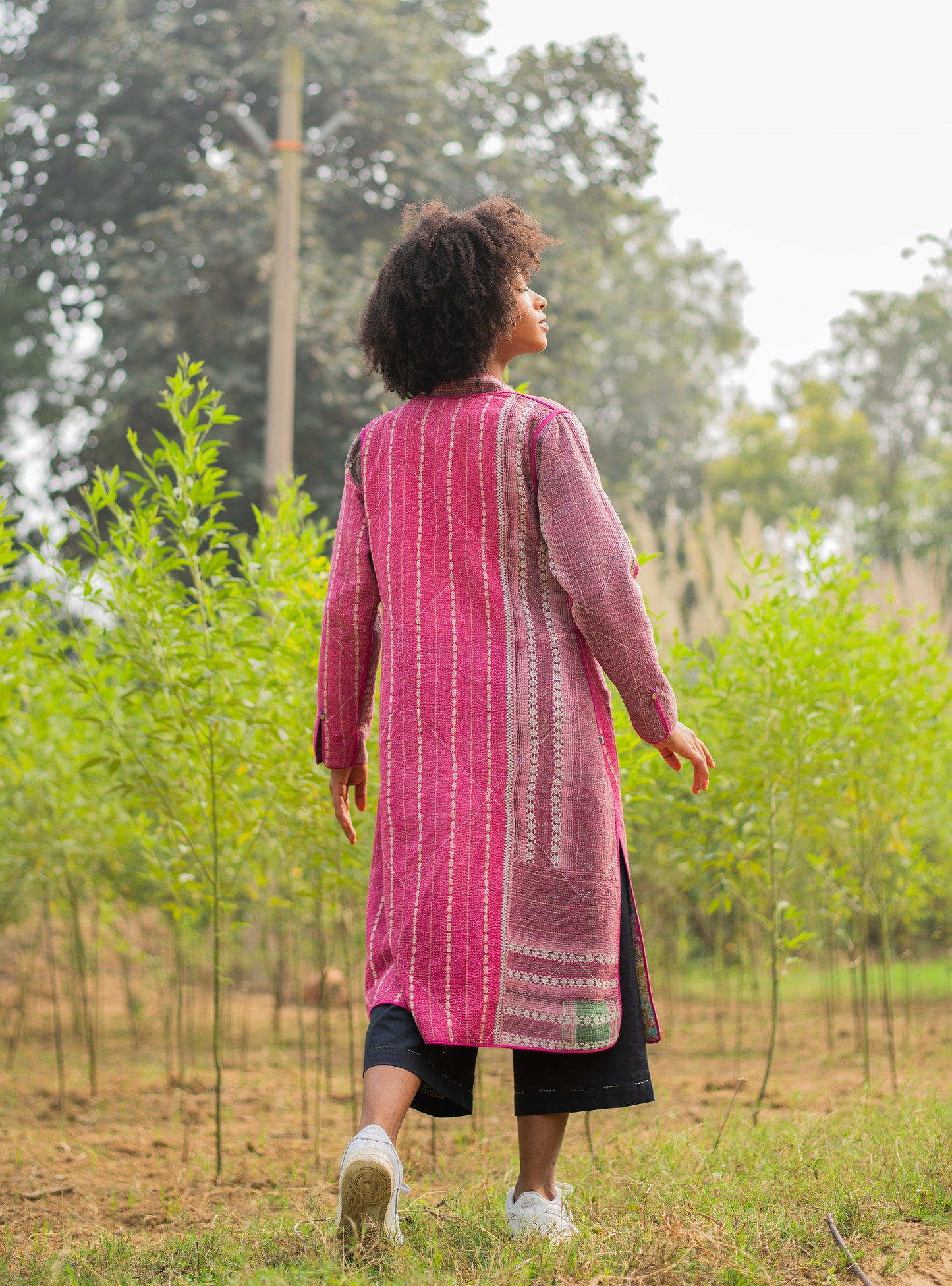 Vintage Gudri Long Jacket : Assorted