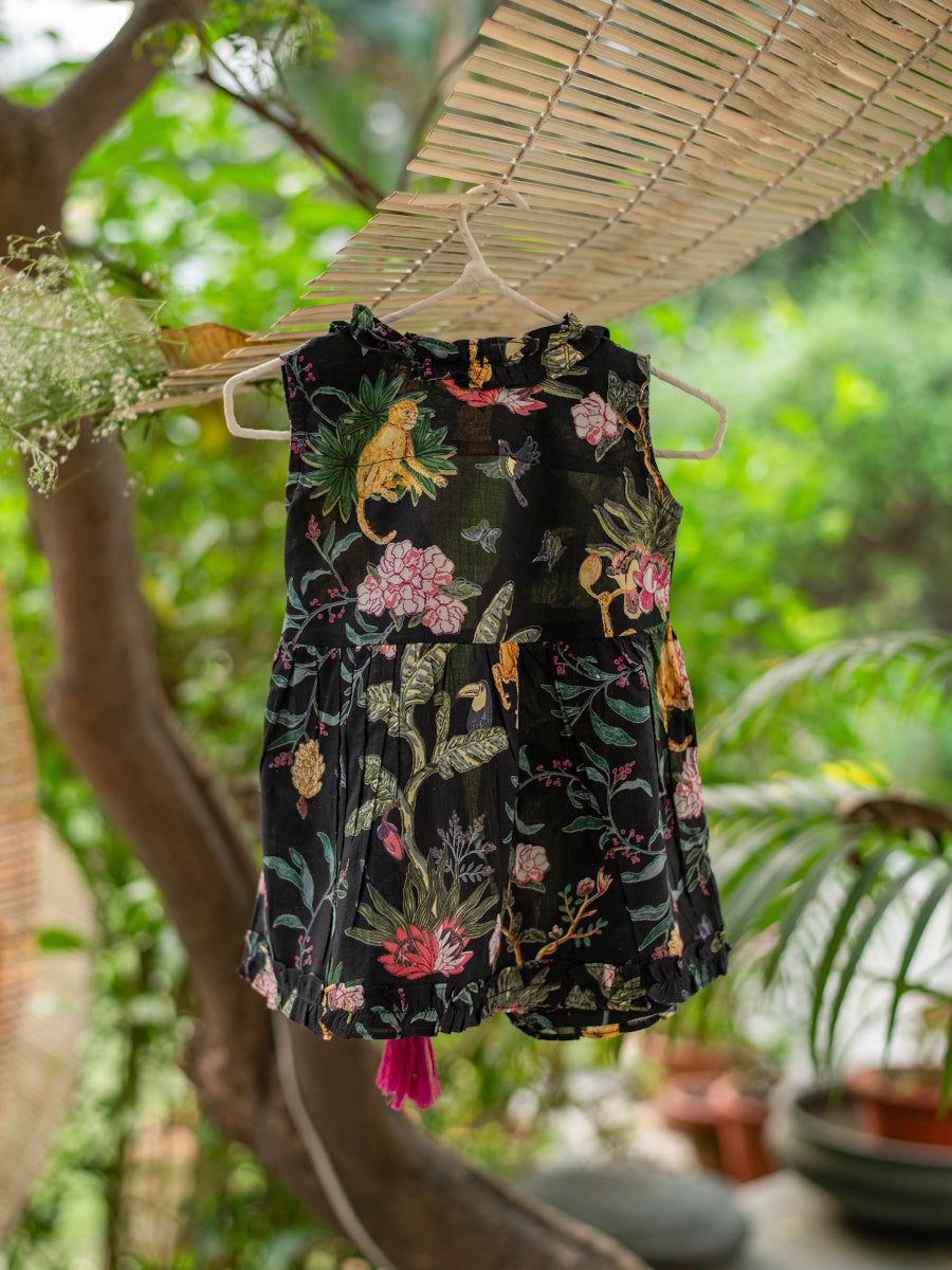 Wrap Around Dress : Ubud Black