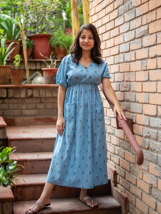 Pool Dress : Sophia Blue