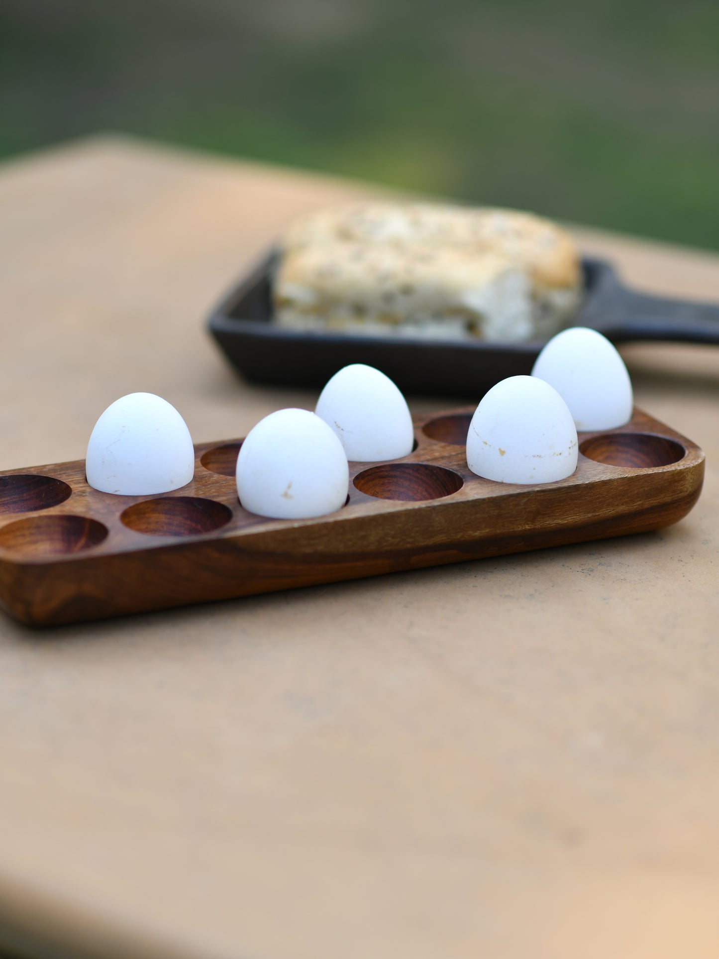 Egg Tray : Wooden