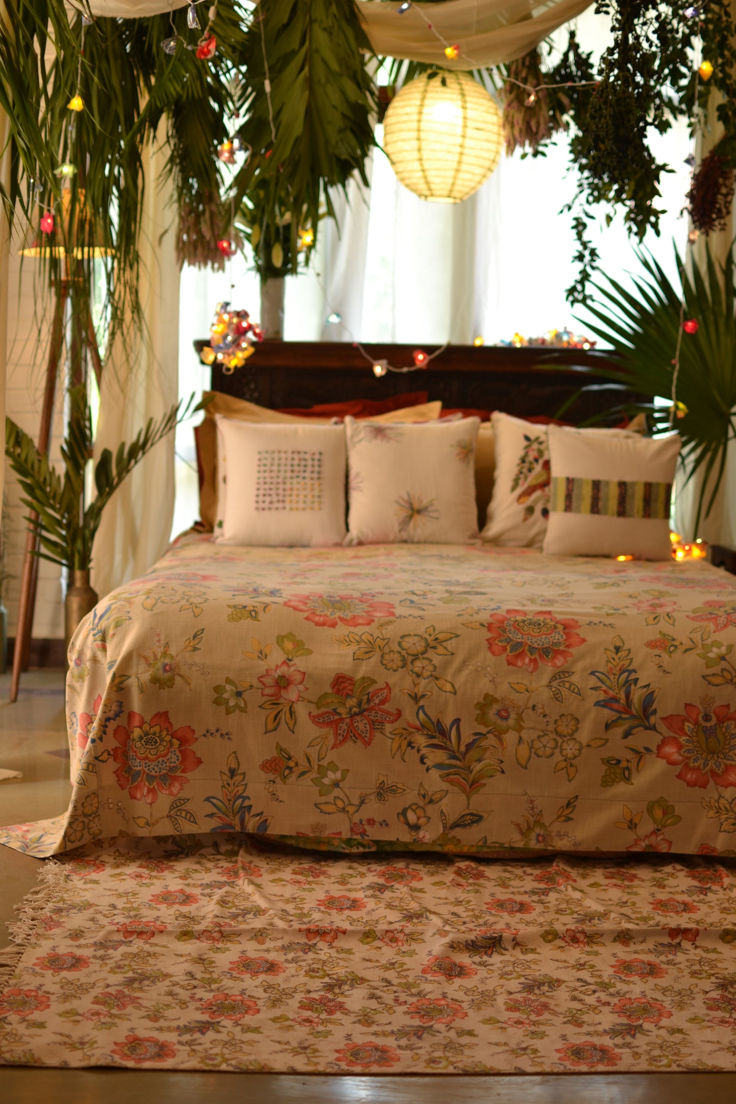 Bed Cover : Rio Ivory