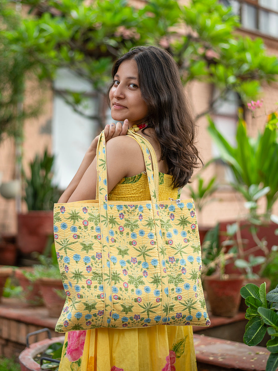 Easy Tote : Daisy Yellow