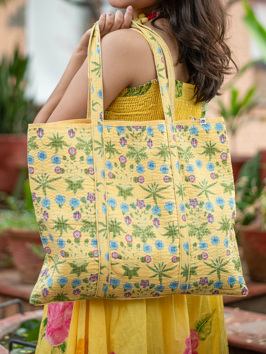 Easy Tote : Daisy Yellow