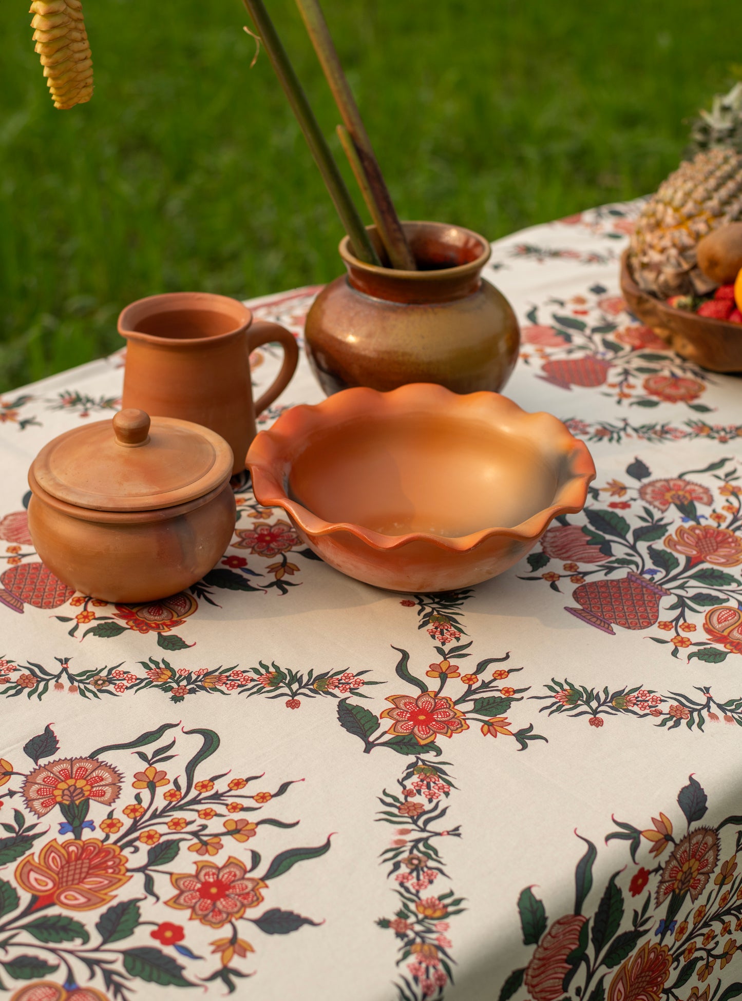 Table Cloth : Gamla Ivory