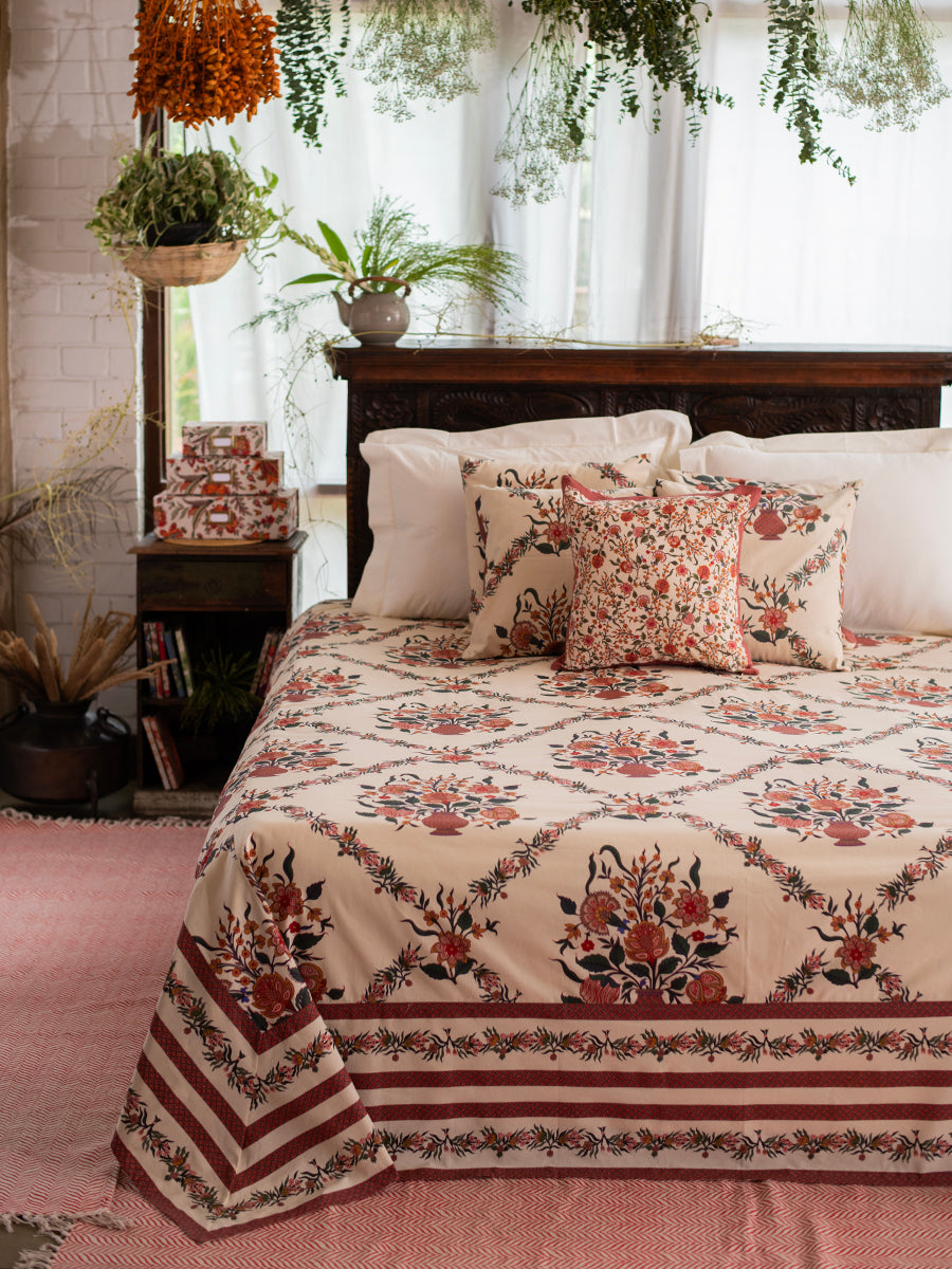 Bed Cover : Gamla Ivory