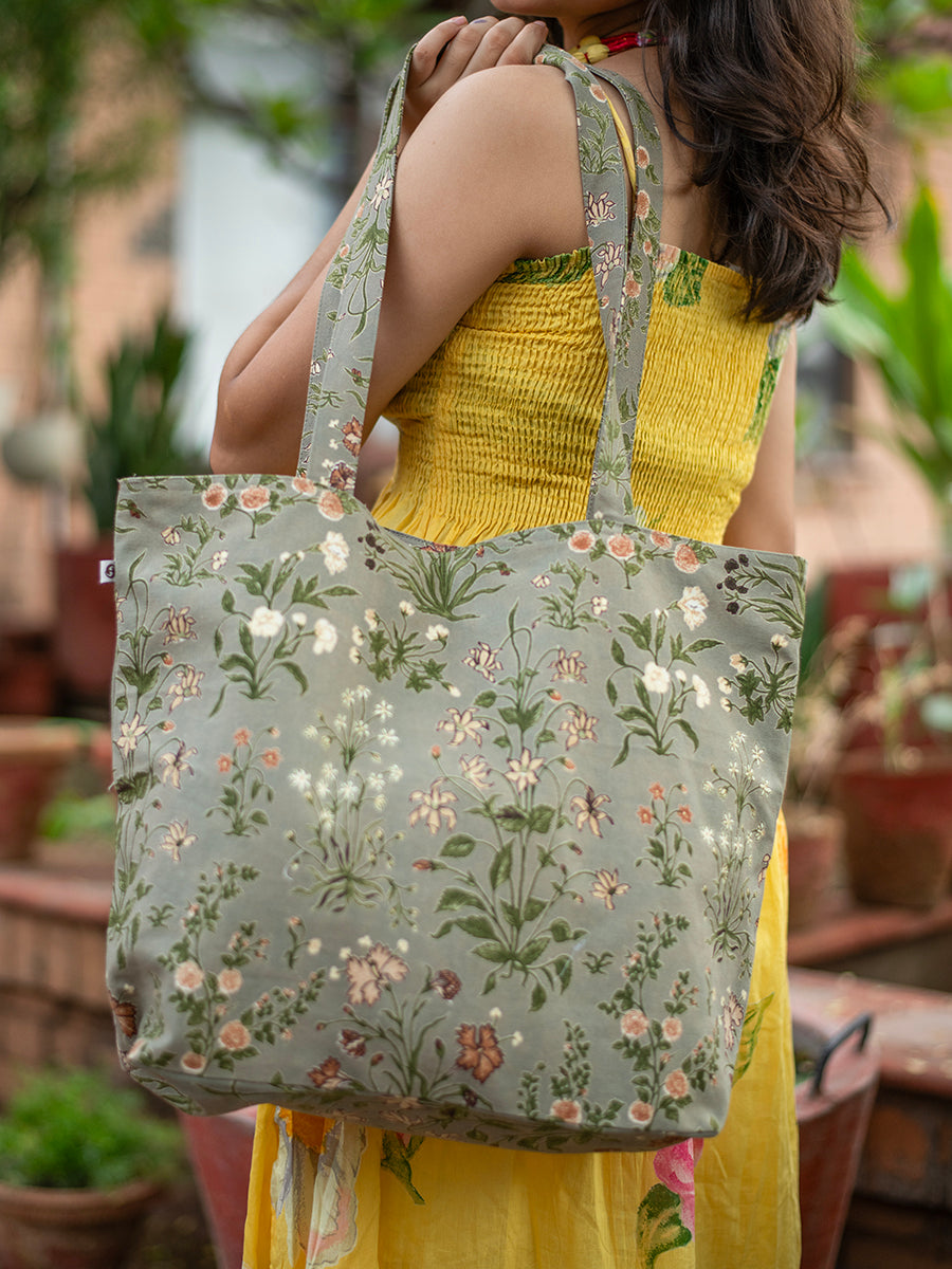 Canvas Tote : Garden Sage