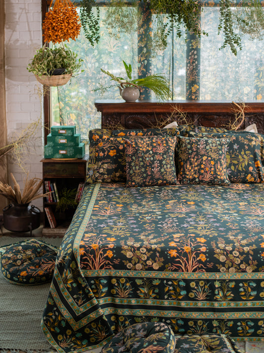 Bed Cover : Garden Emerald