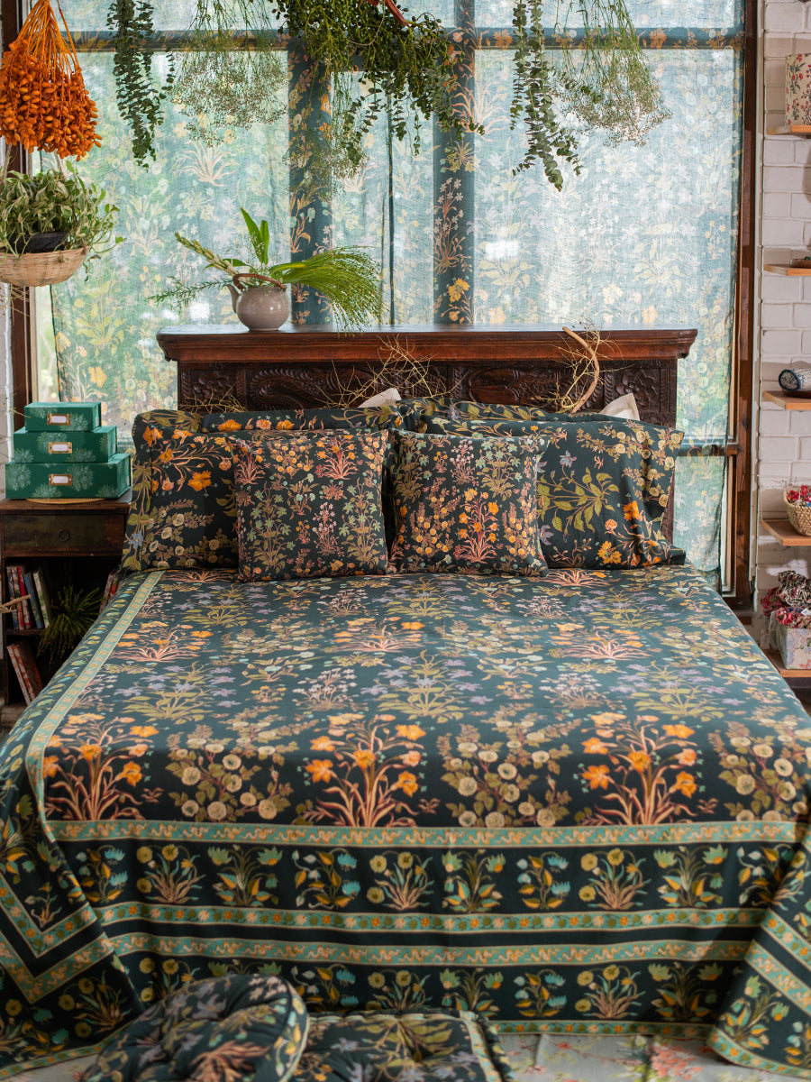 Bed Cover : Garden Emerald