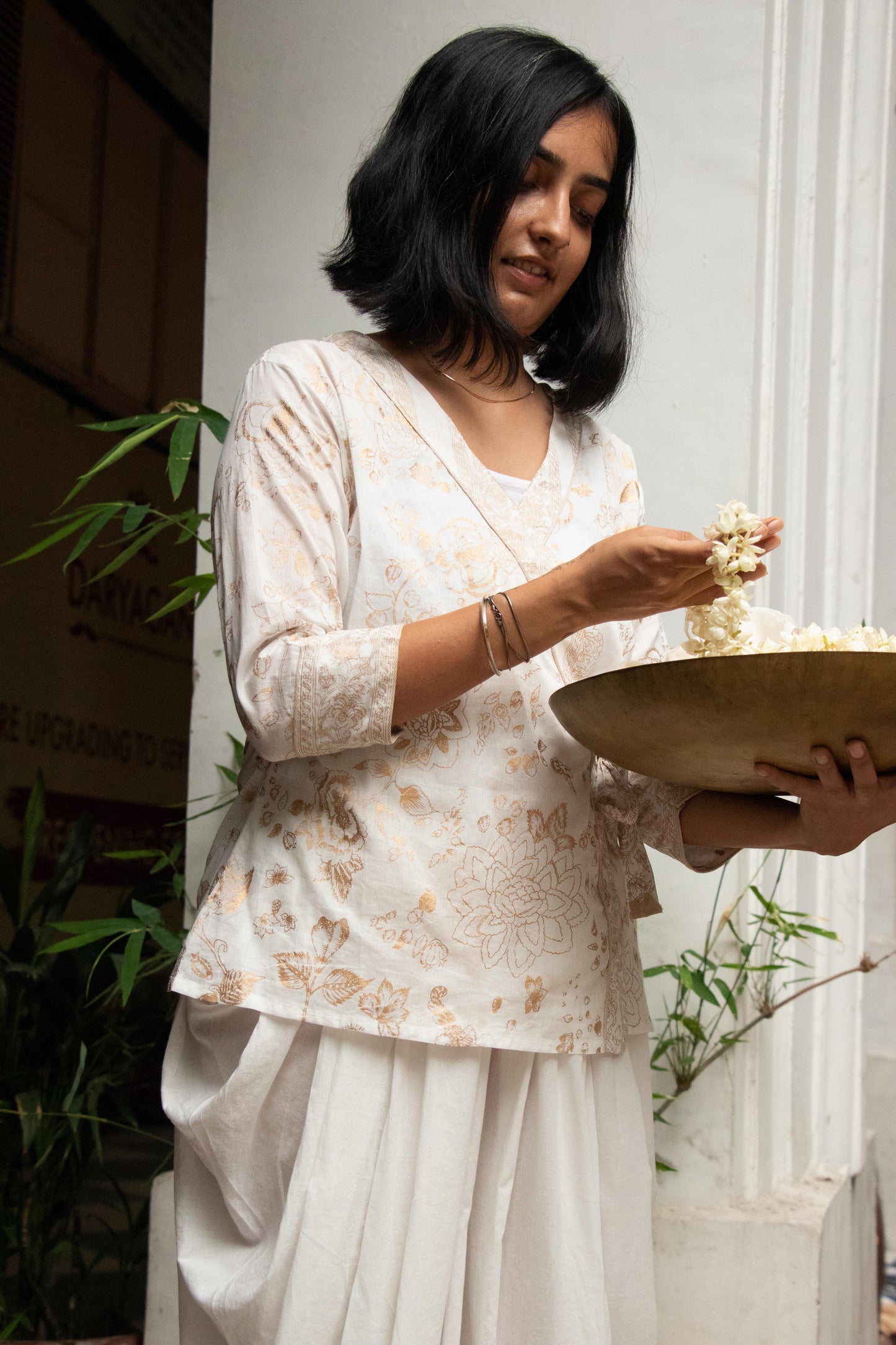 Solene Top : Malabar Gold