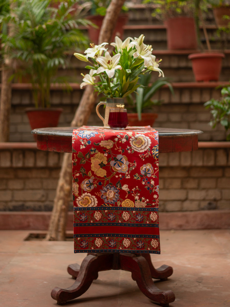 Table Runner : Malabar Rust