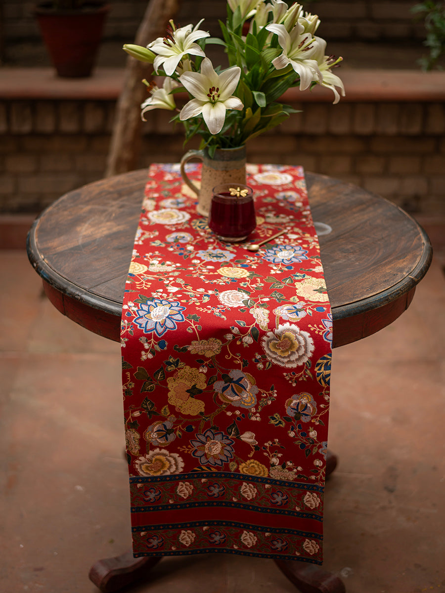 Table Runner : Malabar Rust