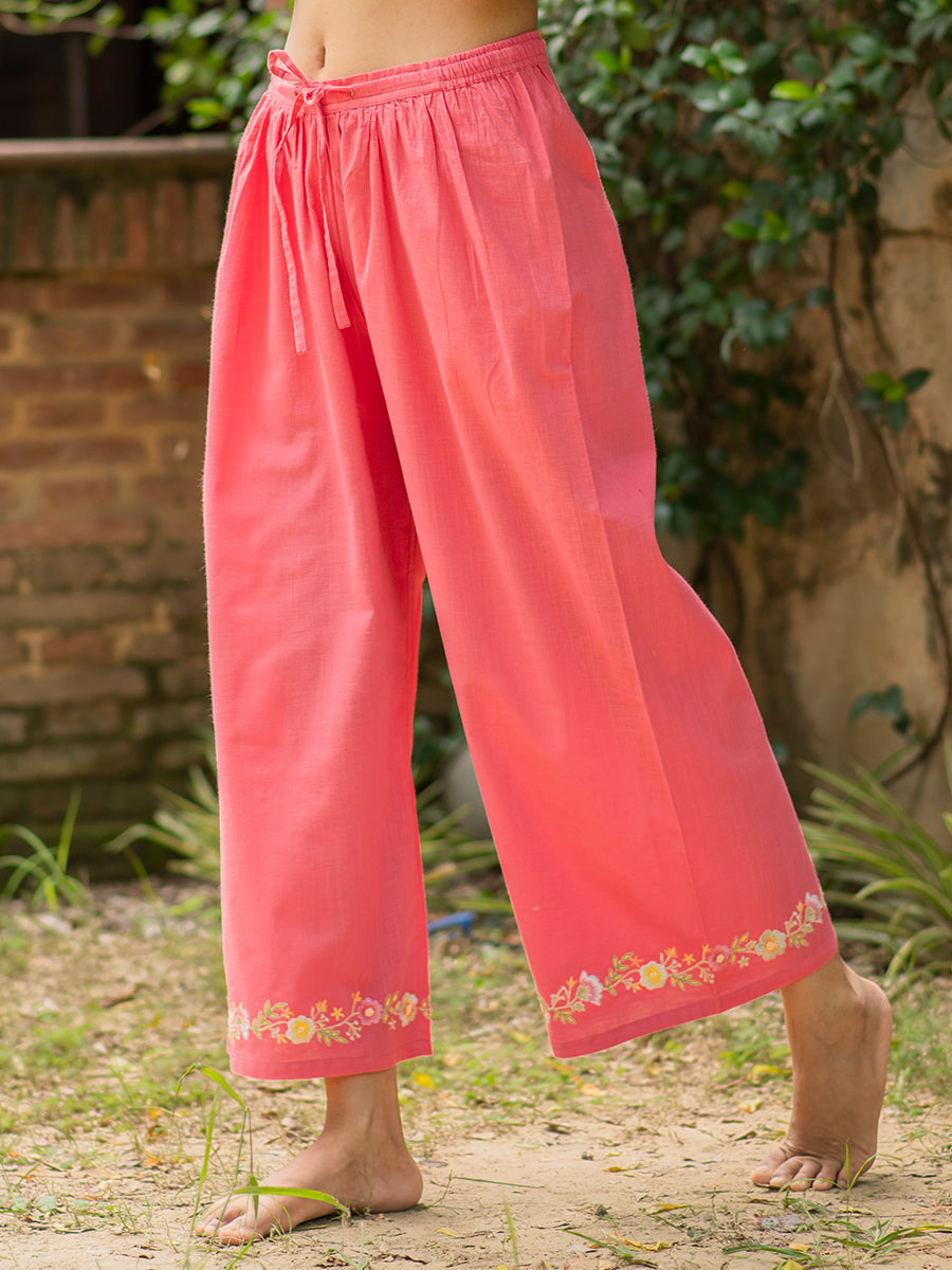 Palazzo Pant : Red