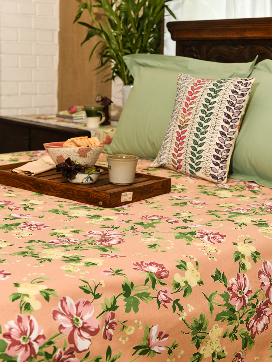 Bed Cover : Isabella Floral Neptune