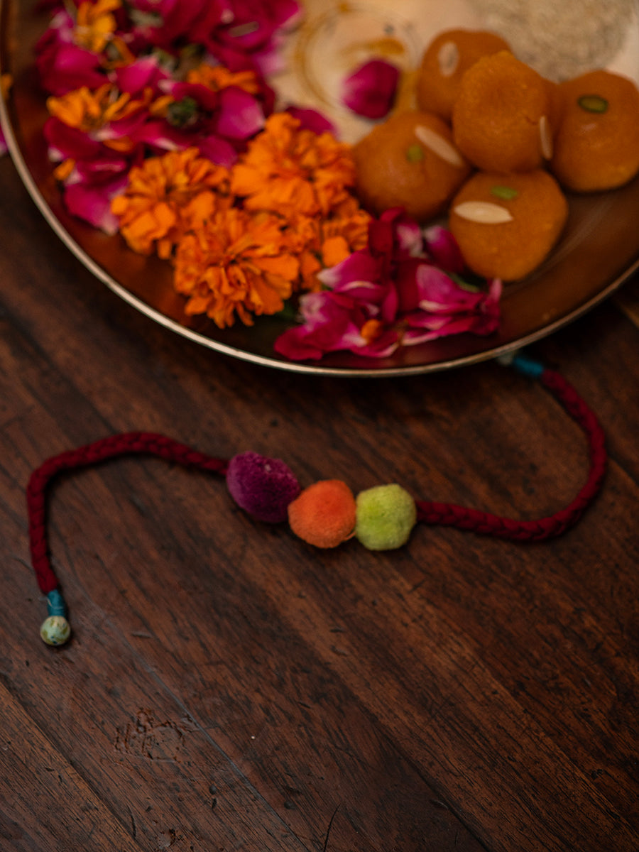 Rakhi Pom Pom : Assorted