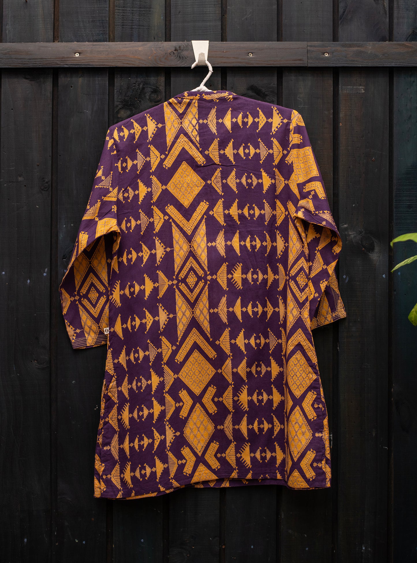 Rangoon Top : Phulkari Purple