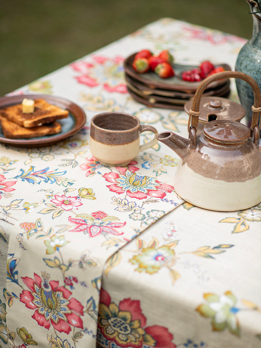 Table Cloth : Rio Ivory