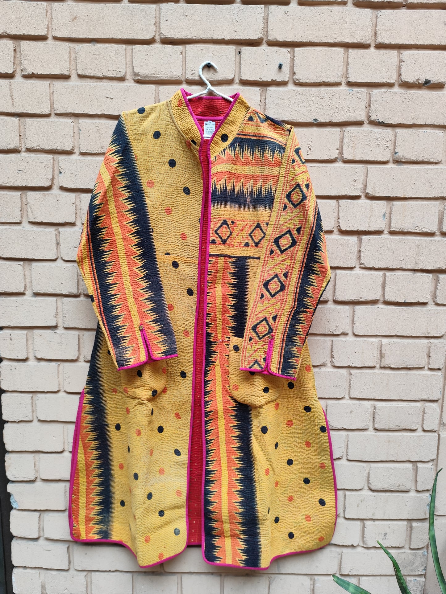 Vintage Gudri Long Jacket : Assorted