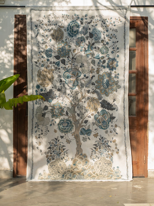 Sheeting Curtain : Tree of Life Ocean