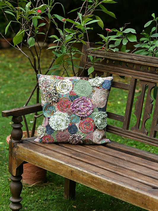 Green Cushion Cover : lollipop