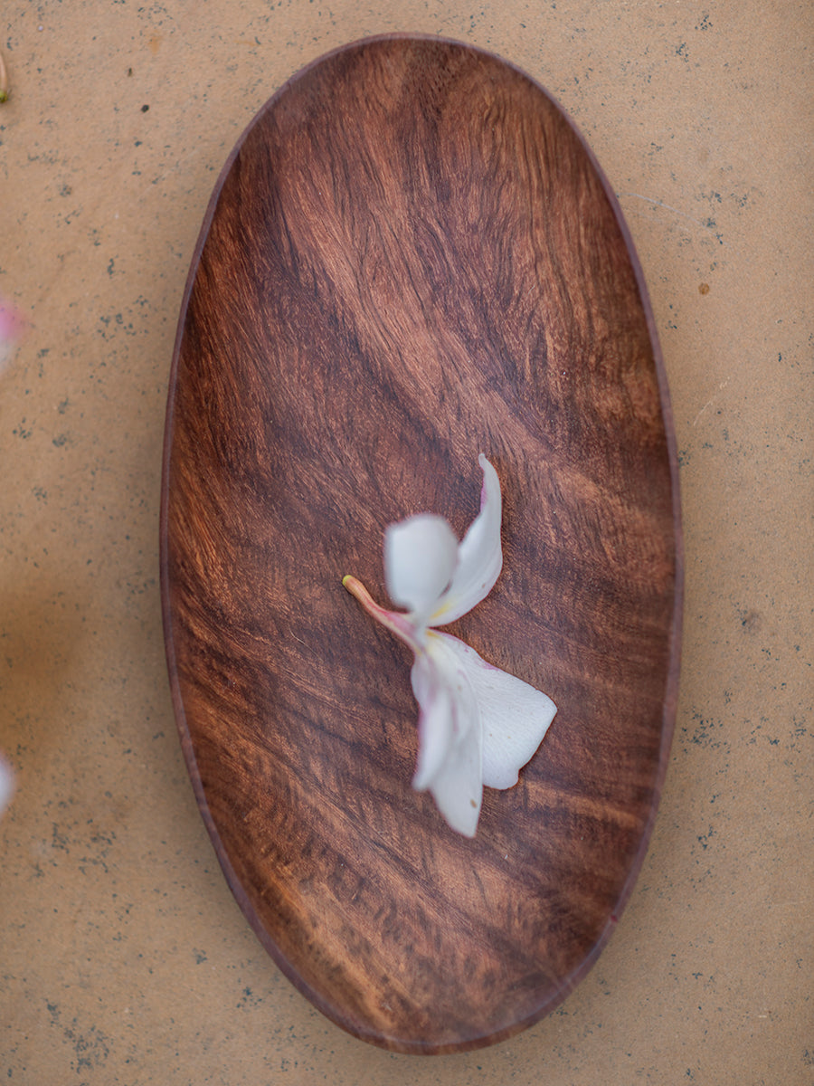 Wooden Snack Platter : Boat