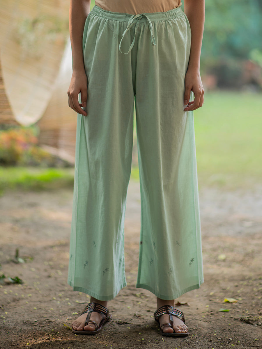 Kaarigiri Palazzo Pant : MINT