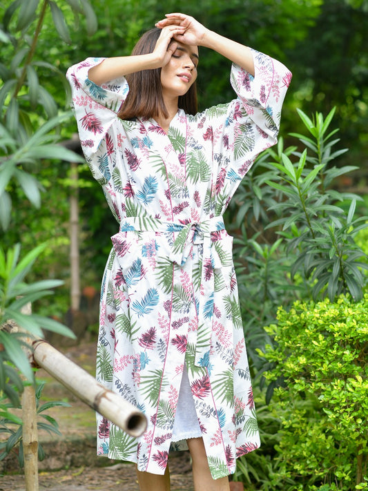 Kimono : Palmera White