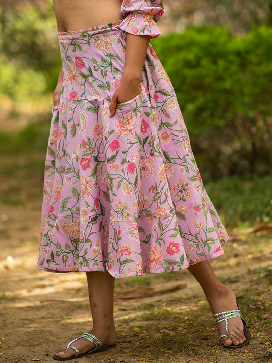 Summer Skirt : Florentine Lavender