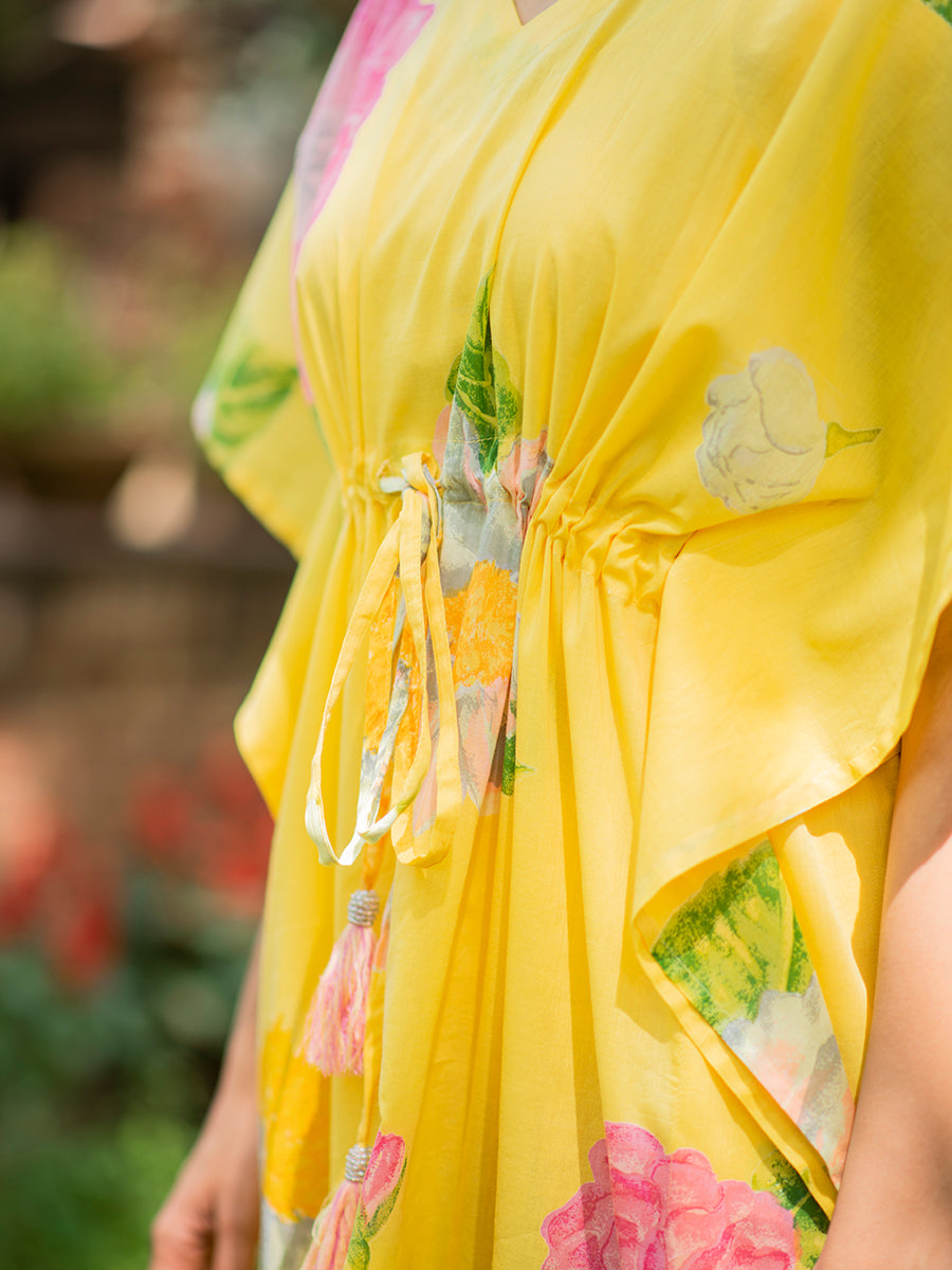 Classic Kaftan : Madrid Yellow