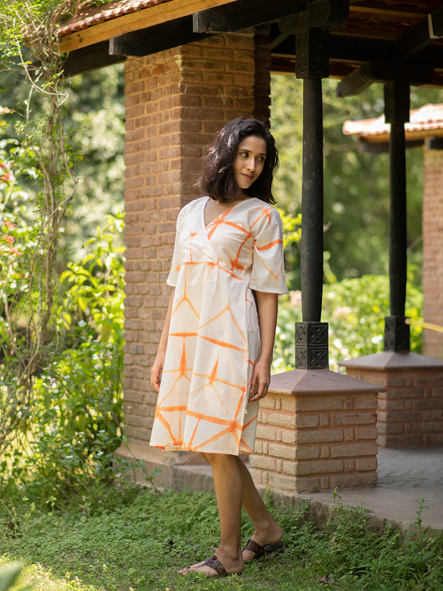 Sundowner Dress : Rays Orange