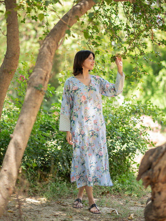 Mala Kaftan: Chelsea Chambray