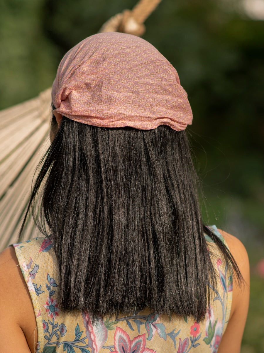 Hair Band : Rusched Printed