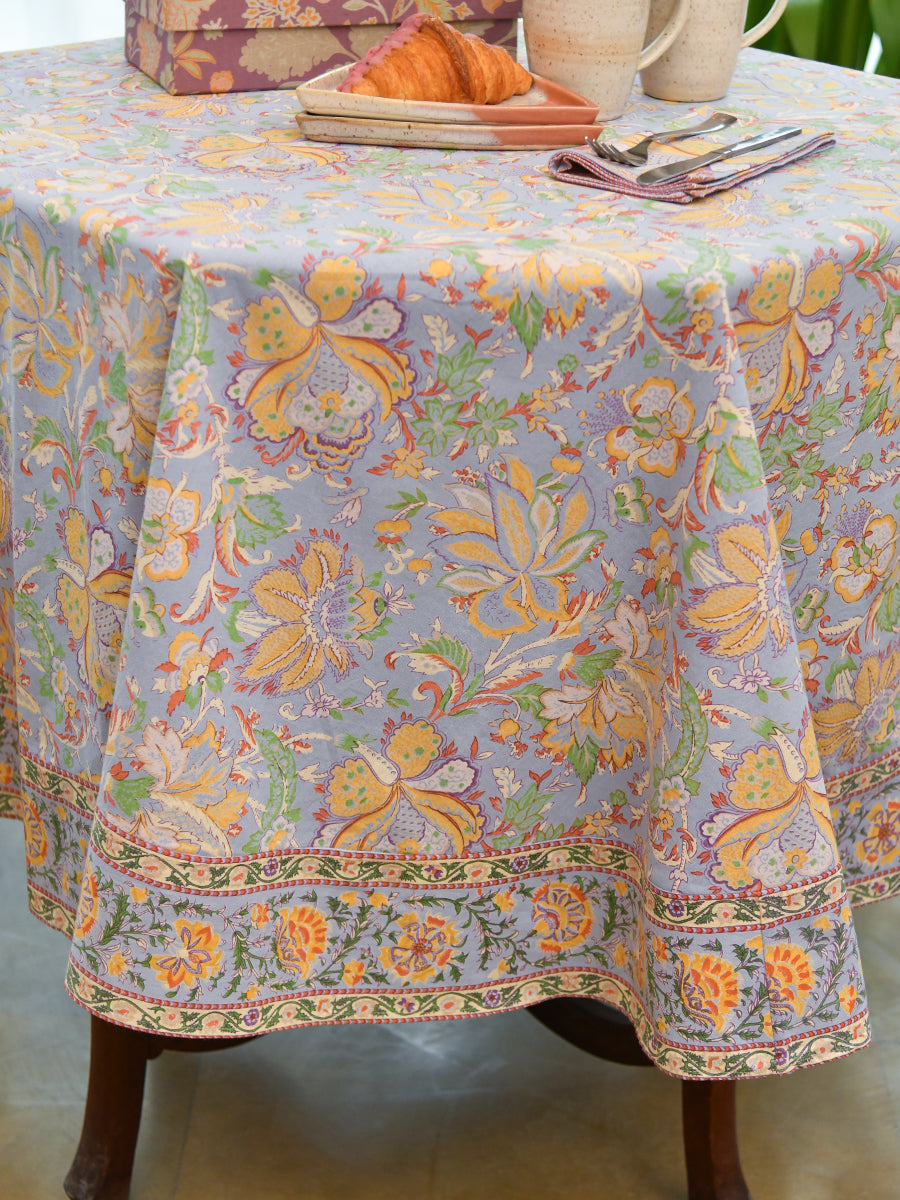 Round Table Cloth : Tibet Wisteria