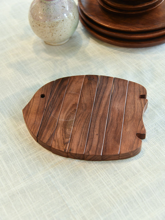 Wooden Snack Platter : Oval