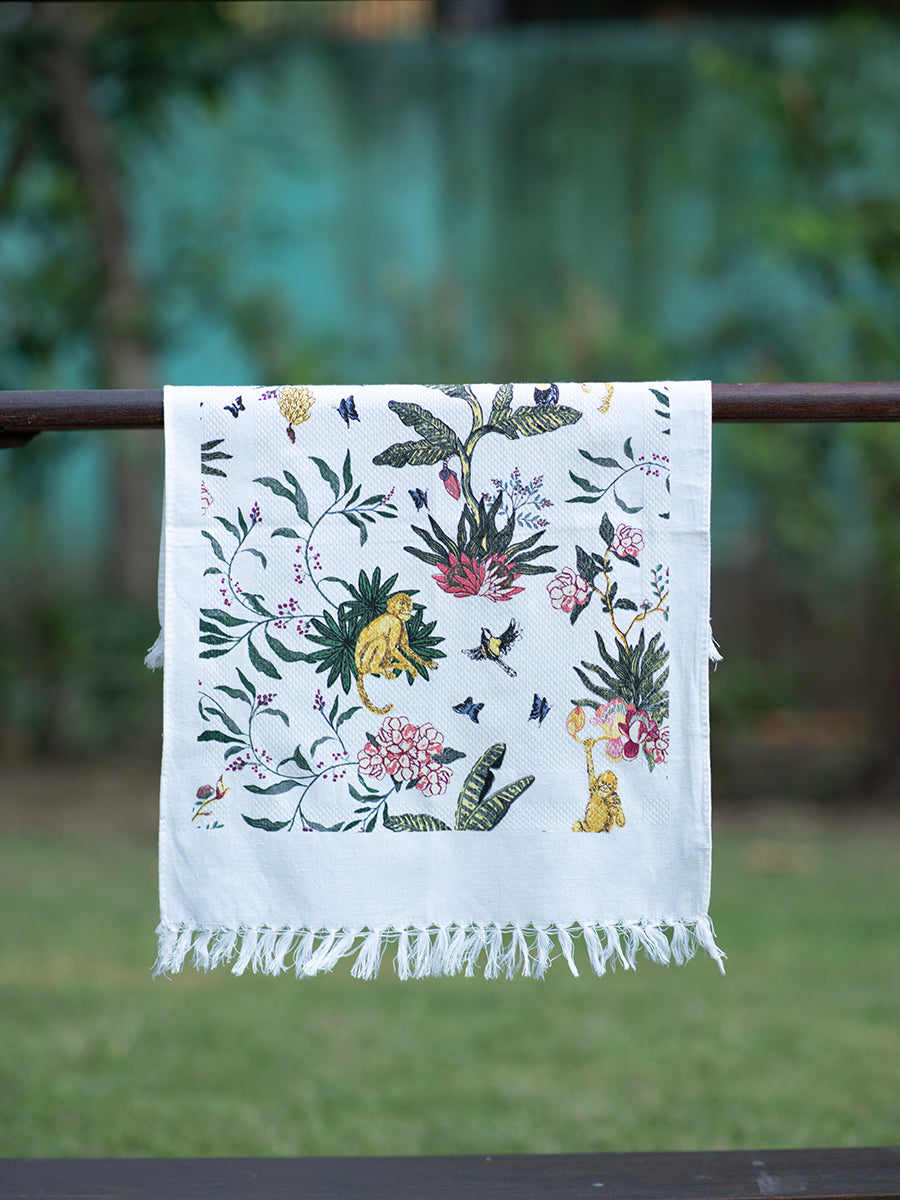 Printed Towel : Ubud Natural