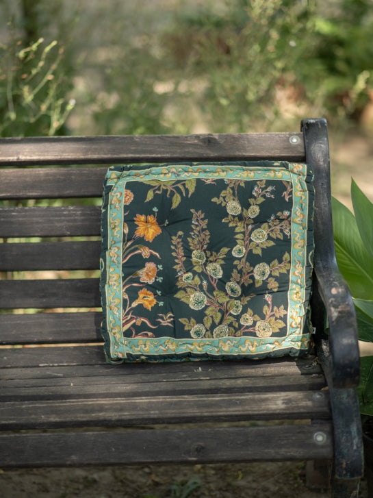 Floor Cushion : Garden Emerald