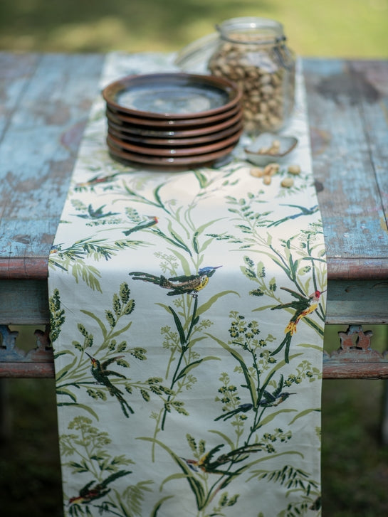 Table Runner : Hummingbird Natural