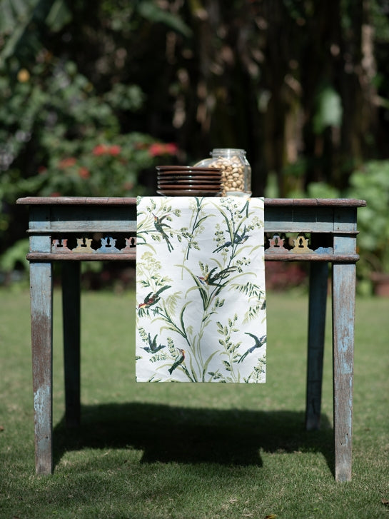 Table Runner : Hummingbird Natural