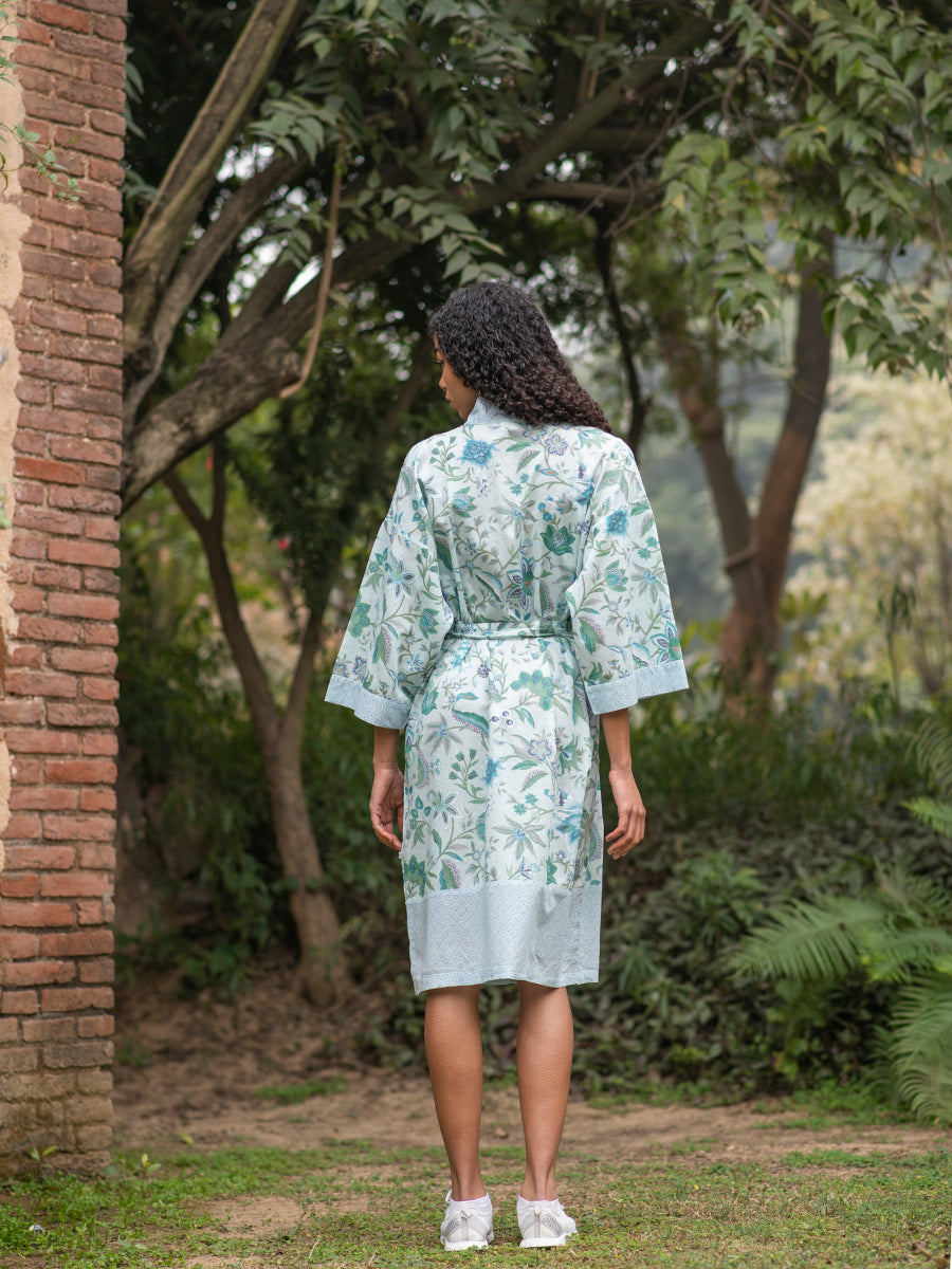 Kimono : Kerala Aqua